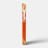 ラブ&金ゴールド抽象芸術3Dレインボワート Case-Mate iPhoneケース (裏面 / 左)