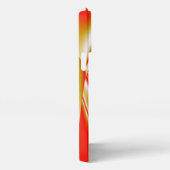 ラブ&金ゴールド抽象芸術3Dレインボワート iPhoneケース (右側面)