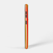 ラブ&金ゴールド抽象芸術3Dレインボワート SAMSUNG GALAXYケース (右側面)