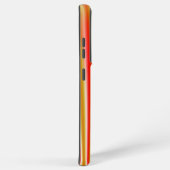 ラブ&金ゴールド抽象芸術3Dレインボワート SAMSUNG GALAXYケース (右側面)