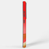 ラブ&金ゴールド抽象芸術3Dレインボワート SAMSUNG GALAXYケース (右側面)