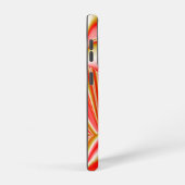 ラブ&金ゴールド抽象芸術3Dレインボワート SAMSUNG GALAXYケース (右側面)