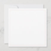 ラブ ５．２５” スクエア フラット カード (裏面)