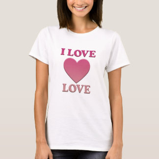 ラブ+LOVE Tシャツ