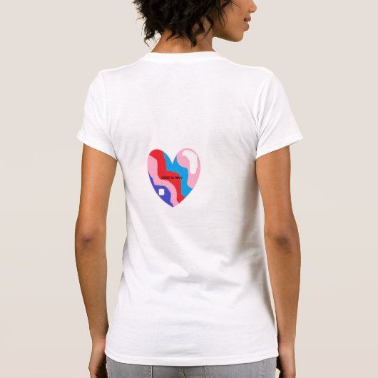 ラブ Tシャツ (裏面)