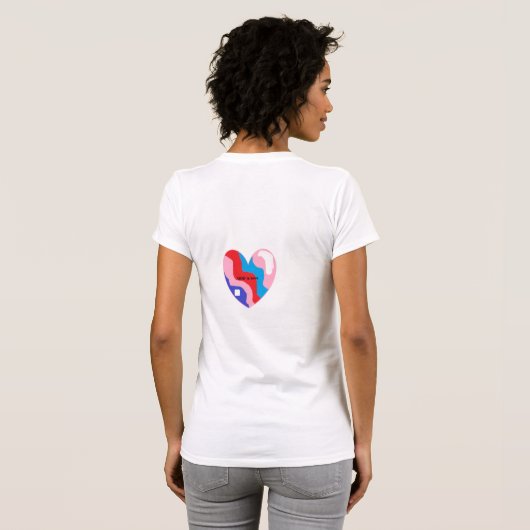 ラブ Tシャツ (裏面フル)