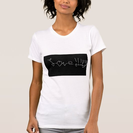 ラブ!!!!!!!! Tシャツ (正面)