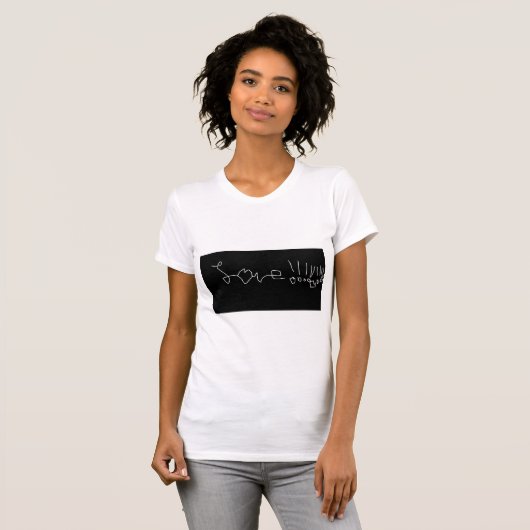 ラブ!!!!!!!! Tシャツ (正面フル)