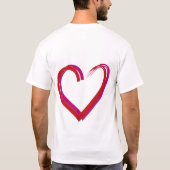 ラブ Tシャツ (裏面)