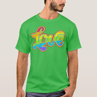 ラブLGBTプライド Tシャツ