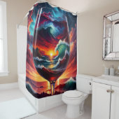 ラプソディの屈折 シャワーカーテン (インサイチュ)