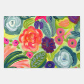 ラプソディフローラギフトラップシート ラッピングペーパーシート (正面2)