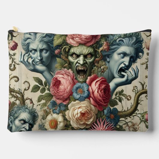 ラプソディロード – ゴシックビクトリアンポートレート アクセサリーポーチ (正面)