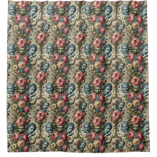 ラプソディロード – ゴシック・バロック シャワーカーテン (正面)