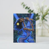 ラプソディ葉書のブルース ポストカード (スタンド正面)