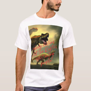ラプターが緩い Tシャツ