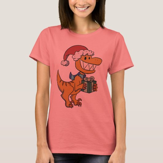 ラプターのプレゼント Tシャツ (正面)