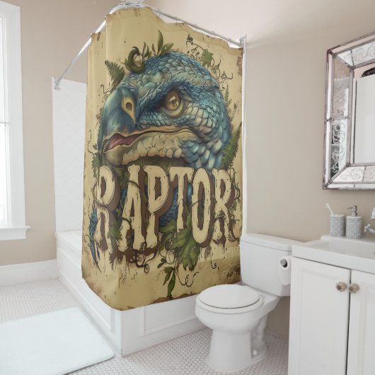 ラプターグランジポートレート シャワーカーテン (インサイチュ)