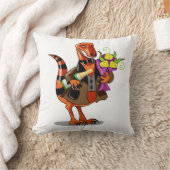 ラプターホールディングきらめくボトルのワイン&花 クッション (ブランケット)