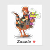 ラプターホールディングきらめくボトルのワイン&花 シール (シート)