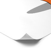 ラプターホールディングきらめくボトルのワイン&花 ポスター (角)