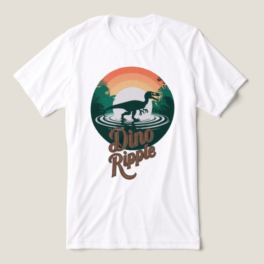 ラプターリップル トライブレンドTシャツ (デザイン正面)
