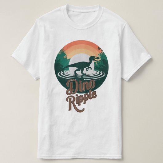 ラプターリップル Tシャツ (デザイン正面)