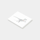 ラプター食品ウェイターのイラストレーション。 ポストイット (アングル)