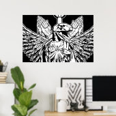 ラプター・イエスがあなたを愛する ポスター (ホームオフィス)