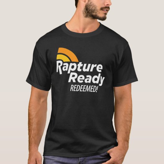 ラプチャーレディー ホワイト文字 Tシャツ (正面)