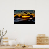 ラプッシュサンセット ポスター (キッチン)