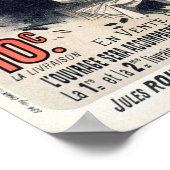 ラプティテミオンヌフランスのヴィンテージ広告ズ ポスター (角)