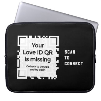 ラプトプシュツヒュッレ – ブラック – QR - PURE Collection ラップトップスリーブ