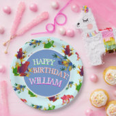 ラプフロッグ熱帯産 ペーパープレート (パーティー)