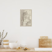 ラプラタとチリ ポスター (キッチン)