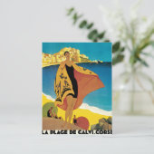 ラプラージュデカルヴィコルセフランス ポストカード (スタンド正面)