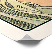 ラプリメヴェールフランスヴィンテージウォールアールヌーボー1899 ポスター (角)