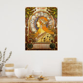 ラプルメゾディアケミュシャ ポスター (キッチン)