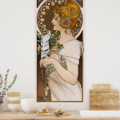 ラプルメフランスヴィンテージウォールアールヌーボー1899 ポスター (キッチン)