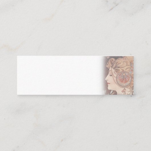 ラプルーム1899  スキニー名刺 (裏面)