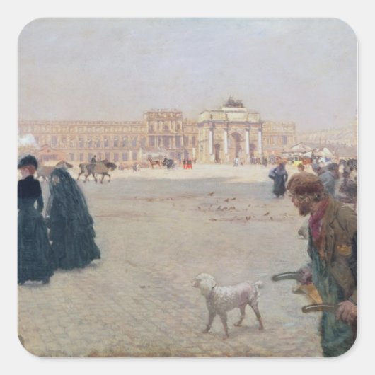 ラプレイスデュカルーセル，パリ スクエアシール (正面)