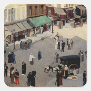 ラプレイスピガール,パリ, 1880s スクエアシール