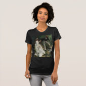 ラプロムナードルノアールカップル歩く絵画ズアート Tシャツ (正面フル)