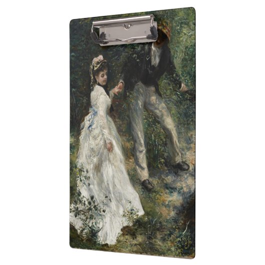 ラプロムナードルノアール印象派絵画の芸術 クリップボード (左)