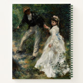 ラプロムナードルノアール印象派絵画の芸術 ノートブック (裏面)