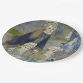 ラプロメネードバイピエール – オーギュストルノアール ペーパープレート (アングル)
