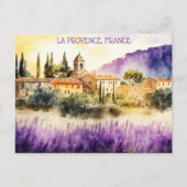 ラプロヴァンスフラン絵を描スズ ポストカード (正面)