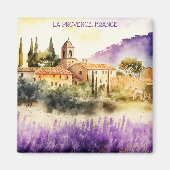 ラプロヴァンスフラン絵を描スズ マグネット (正面)