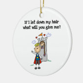 ラプンセモダンル セラミックオーナメント (左)