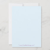 ラプンツェルの誕生日招待状 招待状 (裏面)